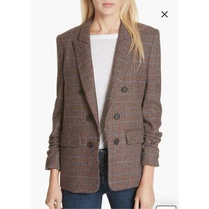 Veronica Beard Beacon Check Dickey jacket sz Large